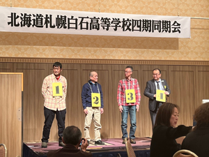 １次会ゲーム大会の様子